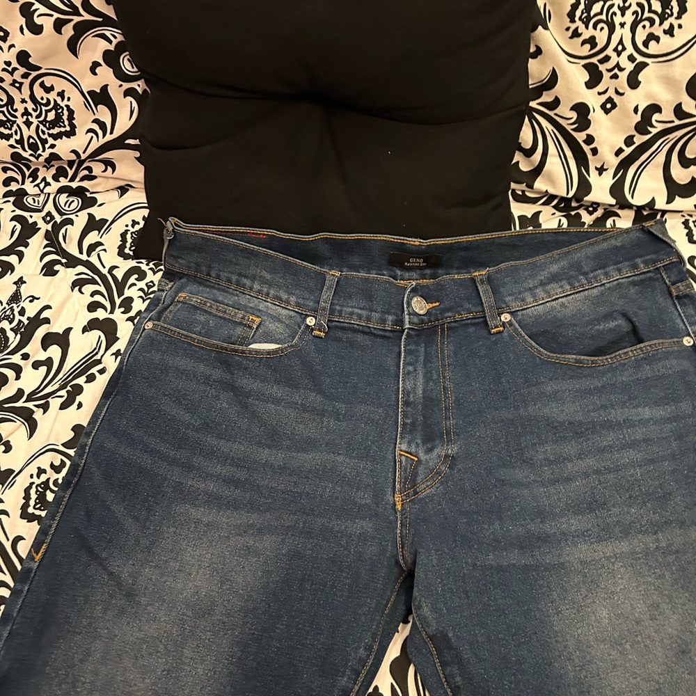 True Religion Dark Blue Relaxed Jeans Men’s - Picture 4 of 4